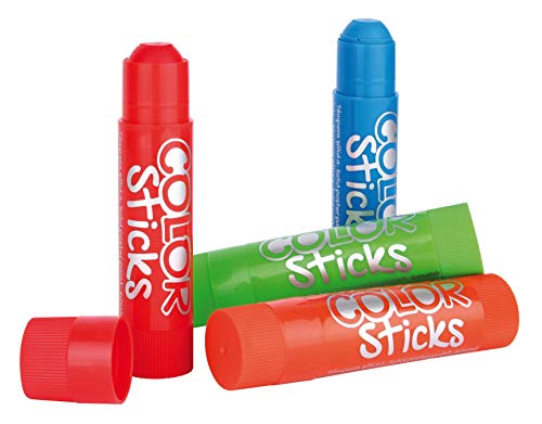 APLI Kids 14227 - Color Sticks 10 g, Multicolor, 6 u.