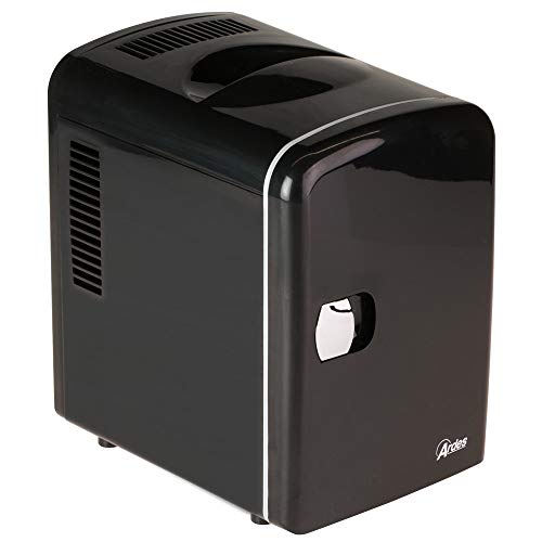 Ardes Mini refrigerador eléctrico portátil AR5I04, 4 L, negro