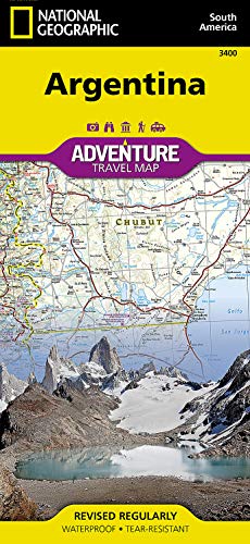 Argentina: Travel Maps International Adventure Map [Idioma Inglés]: 3400
