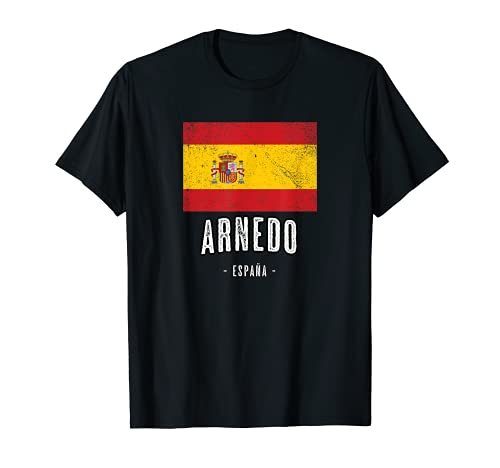 Arnedo España | Souvenir - Ciudad - Bandera - Camiseta
