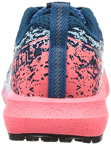 ASICS Fuji Lite 2, Zapatillas de Running Mujer, Bleu Foncã Gris, 37.5 EU