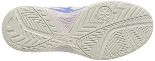 Asics Gel-Dedicate 7, Tennis Shoe Mujer, White/Periwinkle Blue, 39.5 EU