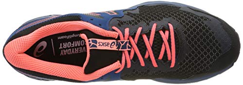 Asics Gel-Sonoma 4, Zapatillas de Running Mujer, Negro (Black/Sun Coral 003), 36 EU