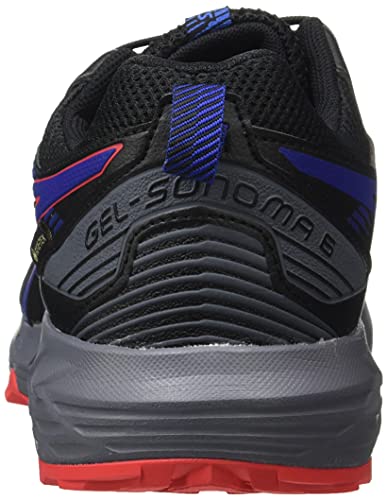 Asics Gel-Sonoma 6 G-TX, Zapatillas para Carreras de montaña Hombre, Black/Monaco Blue, 42.5 EU