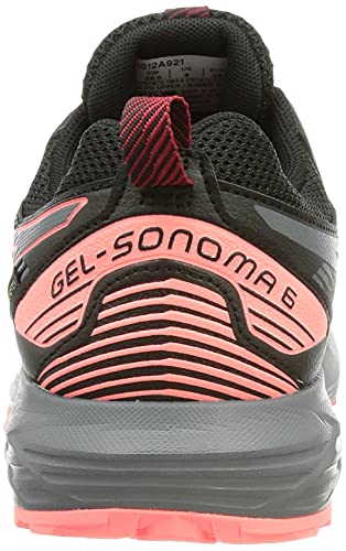 Asics Gel-Sonoma 6 G-TX, Zapatillas para Carreras de montaña Mujer, Black/Metropolis, 37 EU