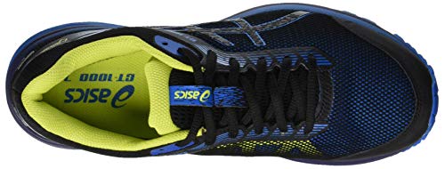 Asics Gt-1000 7 G-TX, Zapatillas de Running Hombre, Negro (Black/Racer Blue 001), 39.5 EU