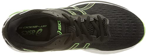 ASICS GT-2000 9, Zapatillas de Running Hombre, Black Bright Lime, 49.5 EU