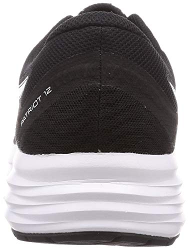 Asics Patriot 12, Sneaker Mujer, Black/White, 39.5 EU