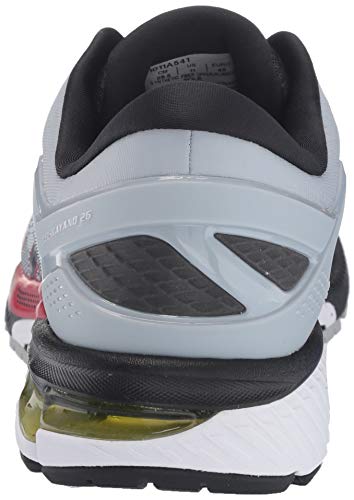 Asics - Zapatillas de correr Gel-Kayano 26 para hombre, color gris (gris negro Piamonte), talla 41,5 EU