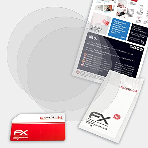 atFoliX Película Protectora Compatible con Suunto Essential Lámina Protectora de Pantalla, antirreflejos y amortiguadores FX Protector Película (3X)