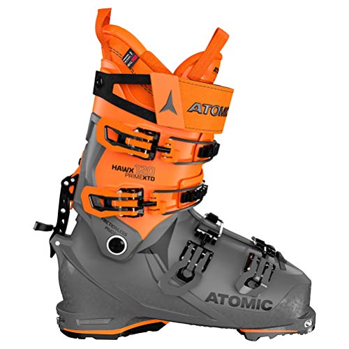 ATOMIC HAWX Prime XTD 120 Tech GW, Botas de esquí Unisex Adulto, Anthracite/Orange/Black, 37.5 EU
