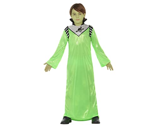 Atosa disfraz alien verde niño infantil túnica 3 a 4 años