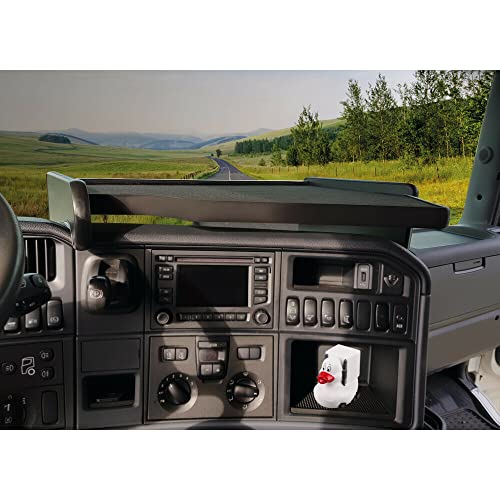 AutoScheich® Camiones Mesa Para Scania R2 / R3 Streamline Estantes Madera Trucker Mesa Salpicadero Cabina XXL