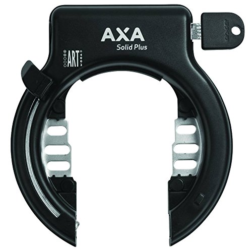 AXA Solid Antivol de cadre Noir