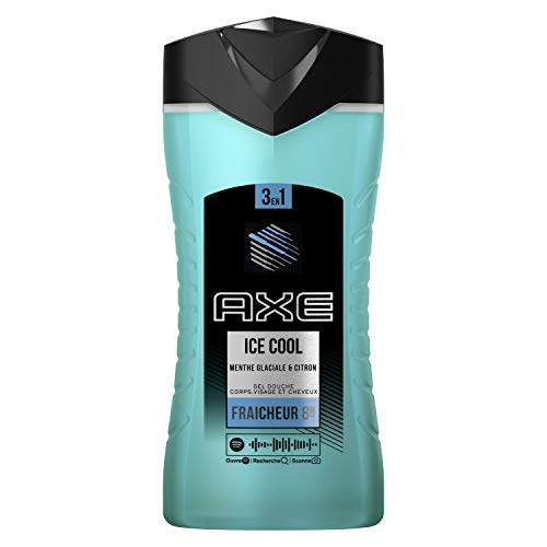 Axe - Gel de ducha Ice Cool 250 ml - Pacquete de 6