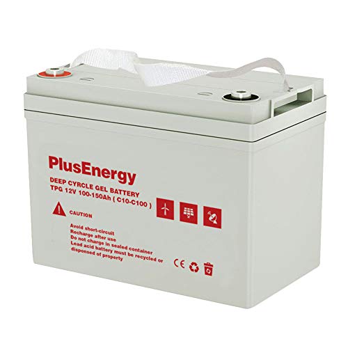 Batería Solar GEL 12V 150Ah | PlusEnergy TPG12-150