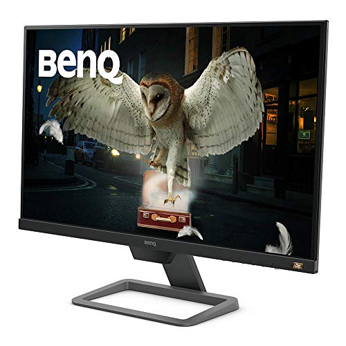 BenQ EW2780 - Monitor de 27" FullHD (1920x1080, 5ms, 75Hz, 3x HDMI, IPS, HDRi, FreeSync, Altavoces, Eye-care, Sensor Brillo Inteligente, Flicker-free, antireflejos, sin marco, VESA), Gris Metálico