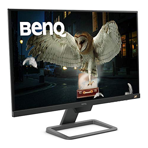 BenQ EW2780 - Monitor de 27" FullHD (1920x1080, 5ms, 75Hz, 3x HDMI, IPS, HDRi, FreeSync, Altavoces, Eye-care, Sensor Brillo Inteligente, Flicker-free, antireflejos, sin marco, VESA), Gris Metálico