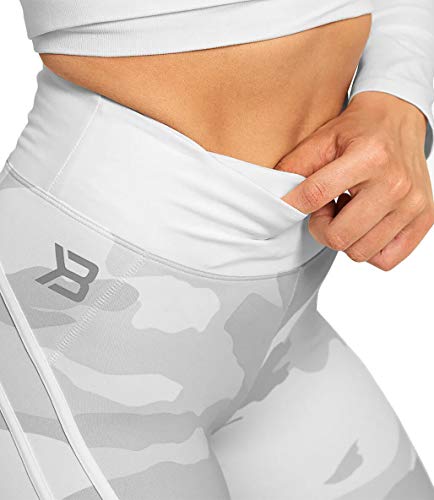 Better Bodies Camo High Tights Camo High Tights, Mujer, White Camo, XS