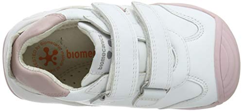 Biomecanics 151157-1, Zapatillas de Estar por casa Unisex niños, Blanco (Blanco Y Rosa (Sauvage) G), 22 EU