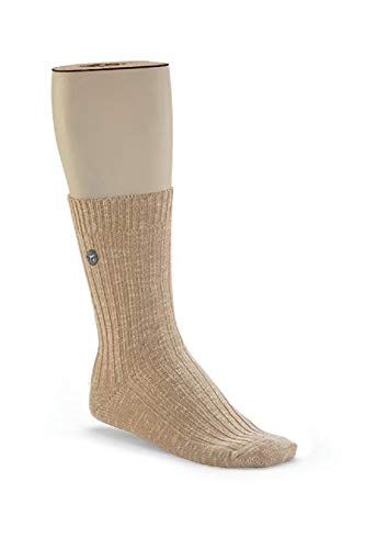 Birkenstock Men's Cotton Slub Beige Sock