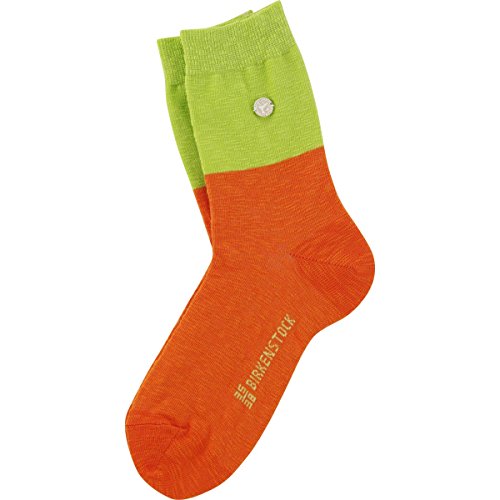 Birkenstock Tabora Sock Medium Orange/Green