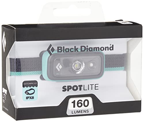 Black Diamond Spotlite160 Lampara de Cabeza, Unisex Adulto, Azul (Aqua), Talla Única