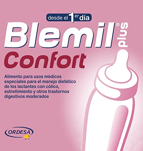 Blemil Plus Confort - Leche de Inicio en polvo Desde el Primer Día, Cólico y Estreñimiento, 800g