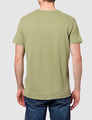 BLEND 20712082 Camiseta, 170115_Oil Green, L para Hombre