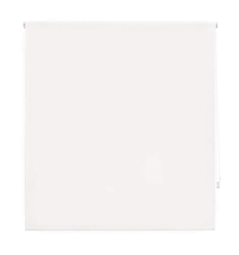 Blindecor Ara Estor enrollable translúcido liso, Blanco roto, 140 x 175 cm, Manual