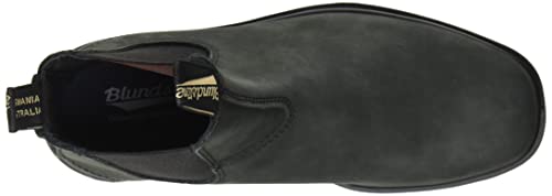 BLUNDSTONE Chisel Toe 1308 Zapatos Unisex adulto, Gris (Rustic Black Rustic Black), 39 EU (6 UK)