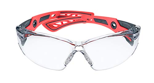 Bolle RUSH con lentes transparentes que protegen contra UVA/UVB, impacto y niebla - RUSHPSPSIS