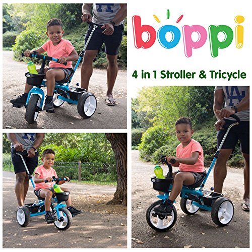 boppi® Triciclo 4 en 1 para niños de 9 a 36 Meses - Rosa