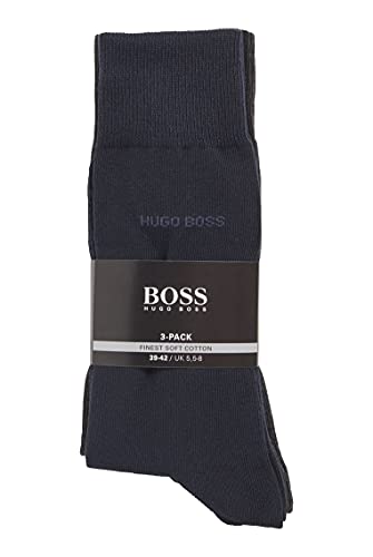 BOSS 3Pack Regular-Length Socks Calcetines, Multicolor (Open Miscellaneous 962), 43-46 (Pack de 3) para Hombre