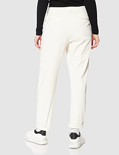 BOSS Solga-d Pantalones, Blanco (Open White 118), W37 (Talla del Fabricante: 36) para Mujer