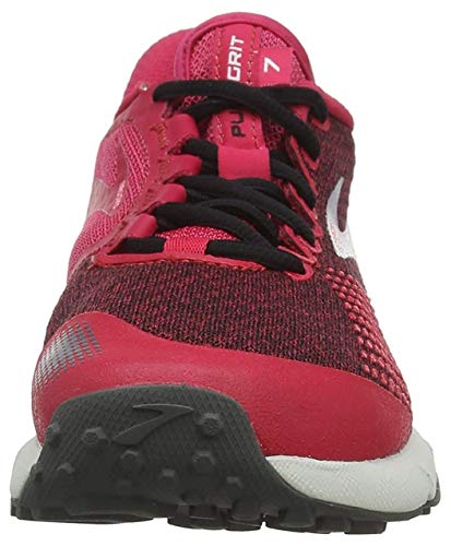 Brooks PureGrit 7, Zapatillas de Running Mujer, Multicolor (Pink/Black/Grey 688), 44.5 EU