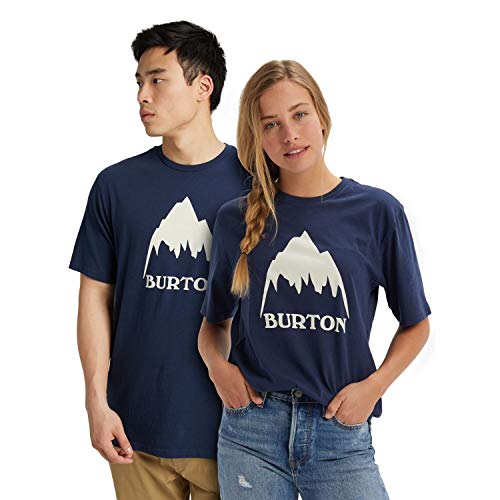 Burton Classic Mountain High Camiseta, Hombre, Dress Blue, XS