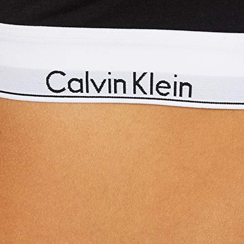 Calvin Klein Plus Size Bralette-Modern Cotton, Negro (Black 001), 3XL para Mujer