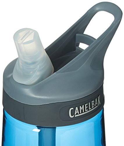 Camelbak Botella 'Eddy' Mod.16 - Botella a prueba de goteo, color azul, capacidad 0,75 litros