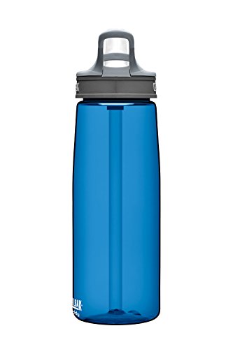 Camelbak Botella 'Eddy' Mod.16 - Botella a prueba de goteo, color azul, capacidad 0,75 litros