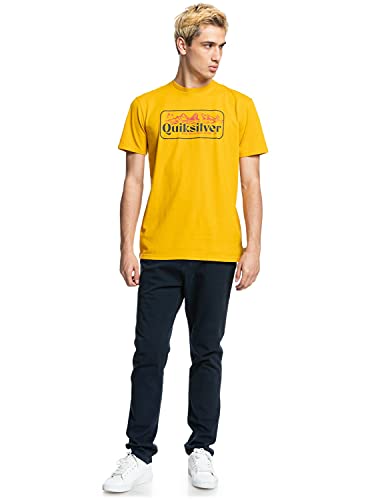 Camiseta Quiksilver™ - M - Amarillo