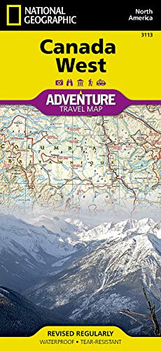 Canada West: Travel Maps International Adventure Map: 3113
