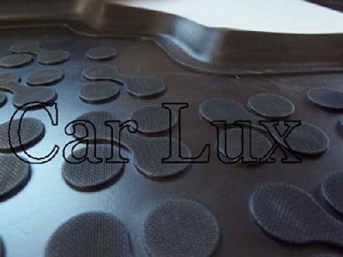 Car Lux - AR01455 Alfombras Alfombrillas de goma a medida C-Max desde 2010- tipo cubeta 3D