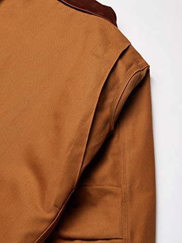 Carhartt Men's Duck Detroit Jacket (Regular and Big & Tall Sizes), Brown, 3X-Large