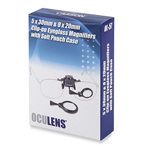 Carson OL-57 lente de aumento y - Lupa (3 cm, 28 g, 42,5 g, 76 x 25 x 108 mm, 250 pieza(s), 641 x 305 x 451 mm)