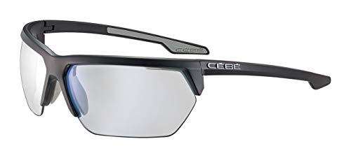Cébé Cinetik 2.0 Gafas de Sol, Adultos Unisex, Matt Black Grey, Large
