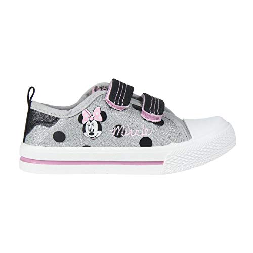 CERDÁ LIFE'S LITTLE MOMENTS - Zapatillas Minnie Mouse de Tela - Licencia Oficial Disney | Talla 24