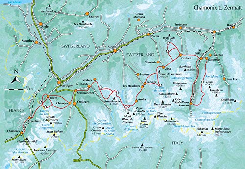 Chamonix to Zermatt: The Classic Walker's Haute Route (Cicerone Trekking Guides) [Idioma Inglés]