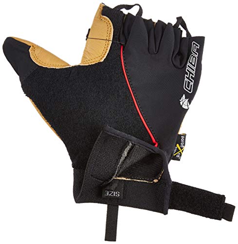 Chiba Rollstuhl-Handschuhe Argon - Guantes de Ciclismo para Mujer, Color Negro, Talla S