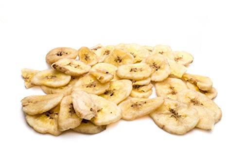 Chips de Plátano Deshidratado | 1 Kg de Banana Chips secos | IDEAL como SNACK | Rodajas dulces | Dorimed